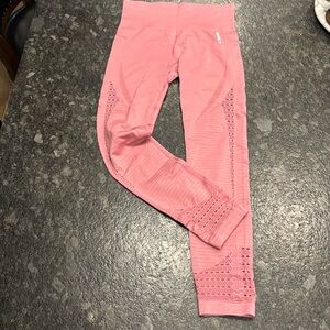 Gymshark Leggings with some perforated styling.